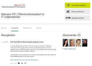 Abonennten von faltmann PR sind immer top informiert.
