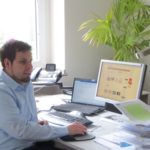 Christian Krätzig schraubt an der neuen Homepage
