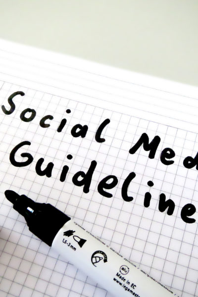 Social Media Guidelines ganz einfach