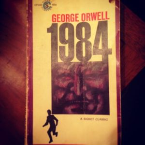 "Das Buch 1984 von George Orwell"