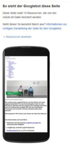 Screenshot Greenline logistics
