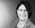 Sabine Faltmann, Porträt sw