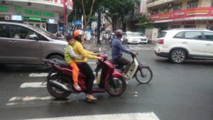 Mopeds in Saigon