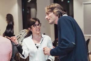 Caterina bei den Toastmasters