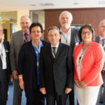 Didacta-Vorstand 2018 Der neue Vorstand des Didacta Verbandes der Bildungswirtschaft: Fritz Eisele, Volker Jürgens, Lulu Schiffler-Betz, Prof. Dr. Wassilios E. Fthenakis, Dr. Hans-Joachim Prinz, Dr. Marion Müller, Hartmuth Brill (v.l.)