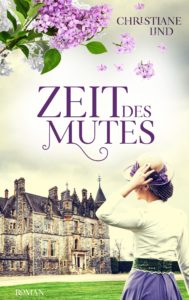 Buch-Cover: Frau steht vor Schlosskulisse 